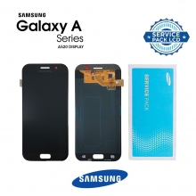 Pantalla para Samsung Galaxy A5 2017 A520 Negro GH97-19733A GH97-20135A Service Pack Original