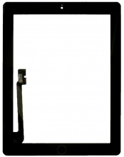 Tactil para Apple iPad 3 iPad 4 Negro Compatible Standard