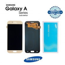 Pantalla para Samsung Galaxy A5 2017 A520 Dorado GH97-19733B Service Pack Original