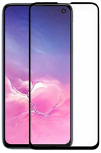 Cristal Templado Full Glue para Samsung Galaxy S10E G970 Negro Compatible