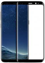 Cristal Templado para Samsung Galaxy S8 Plus G955 Curvo Borde Negro Compatible