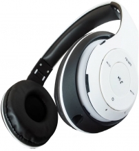 Auricular Estereo Bluetooth TM-028A Blanco