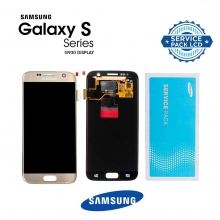 Pantalla para Samsung Galaxy S7 G930 Dorado GH97-18523C/18757C/18761C Service Pack Original