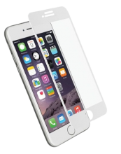 Cristal Templado Full Glue para Apple iPhone 7 Plus / 8 Plus Blanco Compatible