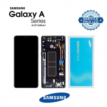 Pantalla para Samsung Galaxy A10S 2019 A107 sin Marco Negro GH81-17482A Service Pack Original