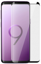 Cristal Templado para Samsung Galaxy S9 G960 Curvo Borde Negro Compatible