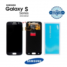 Pantalla para Samsung Galaxy S7 G930 Negro GH97-18523A/18757A/18761A Service Pack Original