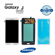 Pantalla para Samsung Galaxy J7 2016 J710 GH97-18855C Blanco Service Pack Original