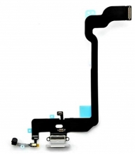 Conector de Carga Completo con Cable Flex para Apple iPhone XS Blanco