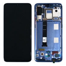 Pantalla para Xiaomi Mi 9 OLED Negro con Marco Negro OEM