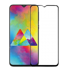 Cristal Templado Full Glue para Samsung Galaxy A50 A505 Negro Compatible
